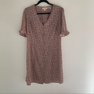 Floral vintage dress